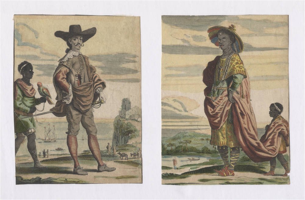 Early Master Prints of child slavery