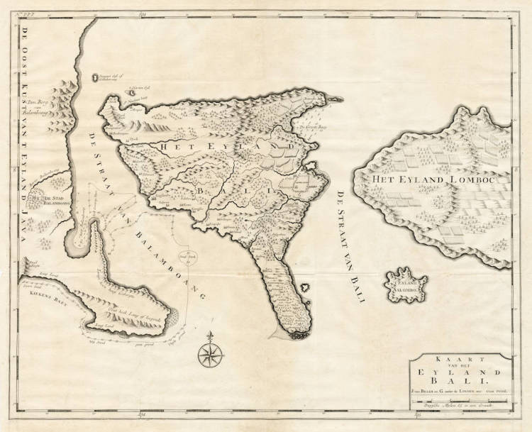 Antique old map