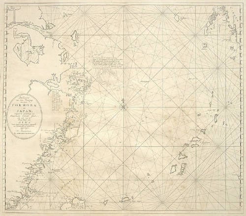 Antique map of Northern China by van Keulen
