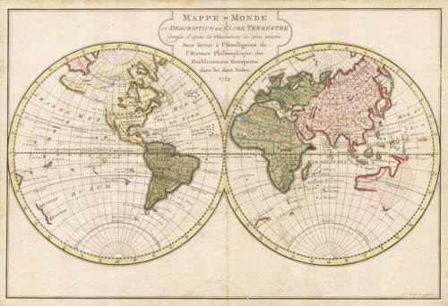 Antique old map