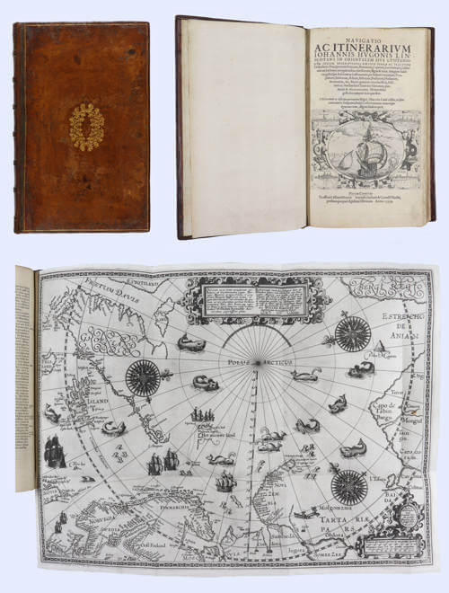 Antique map of Itinerario by Jan Huyghen van Linschoten