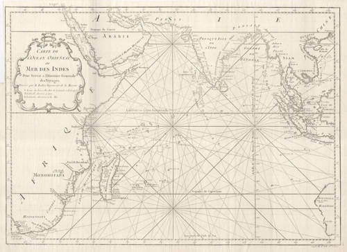 Antique old map