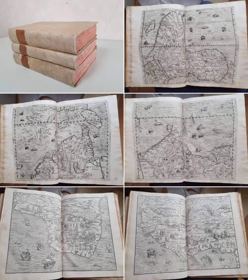 Antique map of Complete uniform set by Ramusio